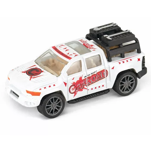 Fém Off-Road autó - fehér