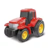 Fém mini traktor - piros