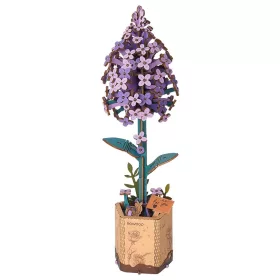 Rowood 3D fa puzzle virág - Orgona