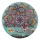 Gyémántfestés vászonra, mandala (kék)