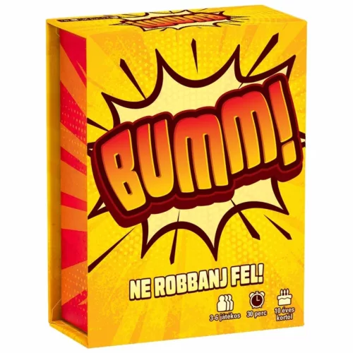 Bumm! - Ne robbanj fel! - társasjáték
