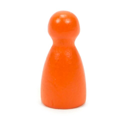 Társasjáték bábu (narancs)