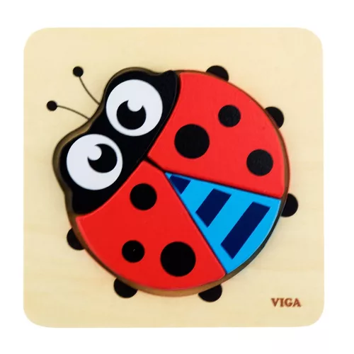 Puzzle magasított (katica)