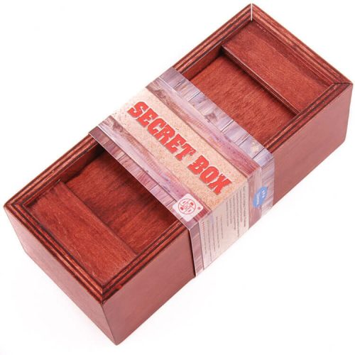 Logikai titkos doboz (bordó)