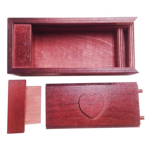 Logikai titkos doboz (bordó)