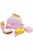 Fa játék kenyérpirító tartozékokkal (rózsaszín)