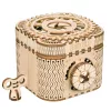 ROKR 3D fa puzzle – Számzáras kincsesláda