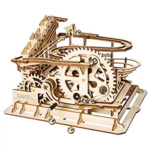 ROKR 3D fa puzzle – Nagy tölcséres golyópálya