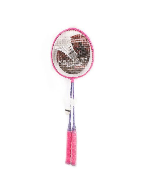 Vektory fém tollasütő készlet 1db labdával (pink-lila)