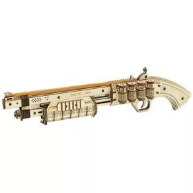   ROKR 3D fa puzzle – M870 Justice Guard mechanikus puskamodell