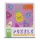 Papír Puzzle 24db-os (mosolygós gyümölcsök)