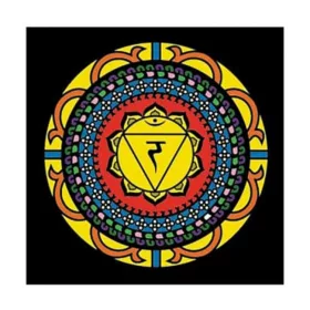 Manipura, mandala szinező