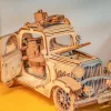 Rolife 3D fa puzzle - Klasszikus veteránautó