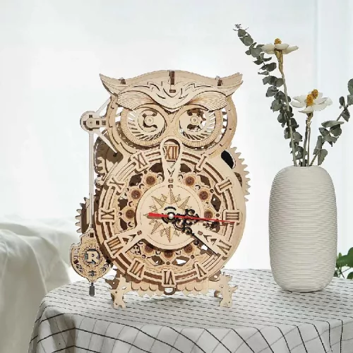 ROKR 3D fa puzzle – Bagolyóra