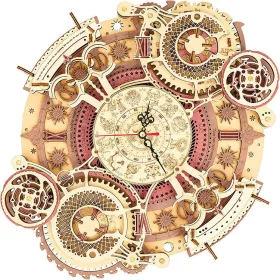 ROKR 3D fa puzzle – Zodiákus falióra