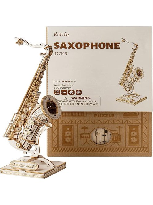 3D modell - Szaxofon