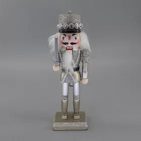 Diótörő (arany-ezüst, karddal, 20 cm-es)