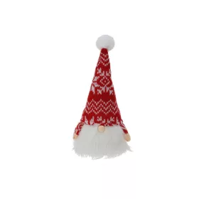   Karácsonyi orrtörp LED világítással (mintás sapkában, 23 cm)