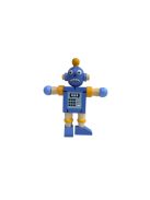 Flexibilis robot kék színben