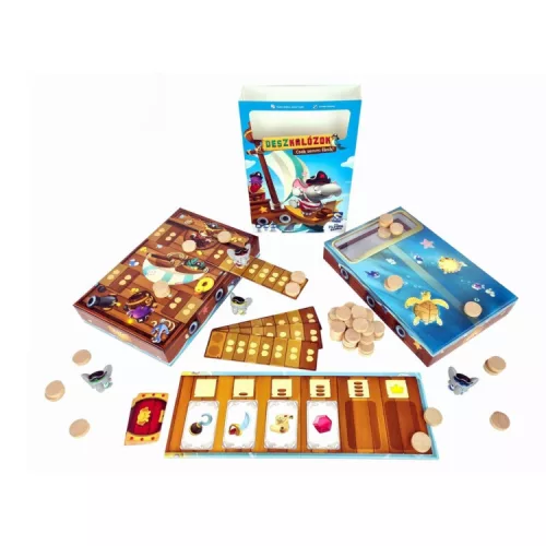 Deszkalózok – Csak semmi fánik! társasjáték