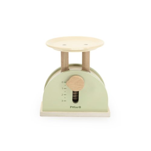 Mérleg - zöld pasztell színben