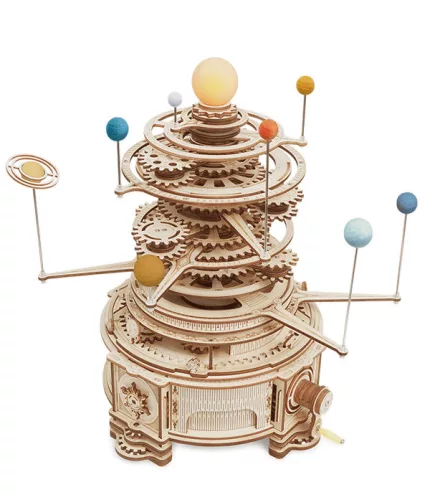 ROKR 3D fa puzzle – Mechanikus planetárium