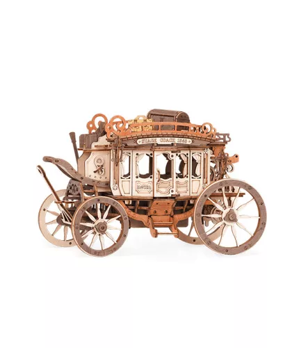 ROKR 3D fa puzzle – Postakocsi zenedoboz