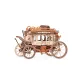 ROKR 3D fa puzzle – Postakocsi zenedoboz