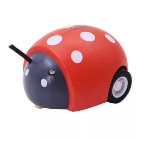 Lendkerekes állatfigura (katica)