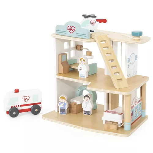 Kórház kiegészítőkkel - Viga Toys