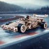 ROKR 3D fa puzzle – Versenyautó