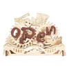 ROKR 3D fa puzzle – Mechanikus nyitva/zárva tábla