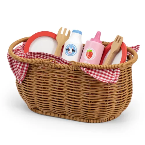 Piknik készlet kosárban - Viga Toys