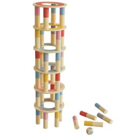 Óriás toronyépítő játék