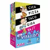 Cica, pizza, taco, gida, sajt - Vízálló!