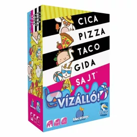Cica, pizza, taco, gida, sajt - Vízálló!