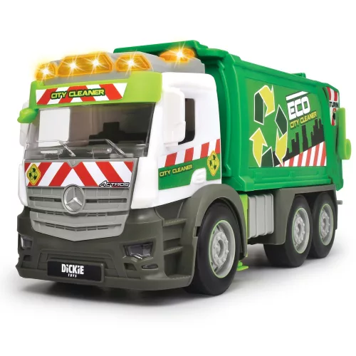 Dickie Toys Városi kukásautó kukával