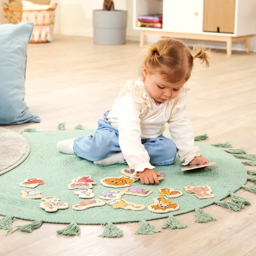 Eichhorn Puzzle felező 16 db-os (állatos)