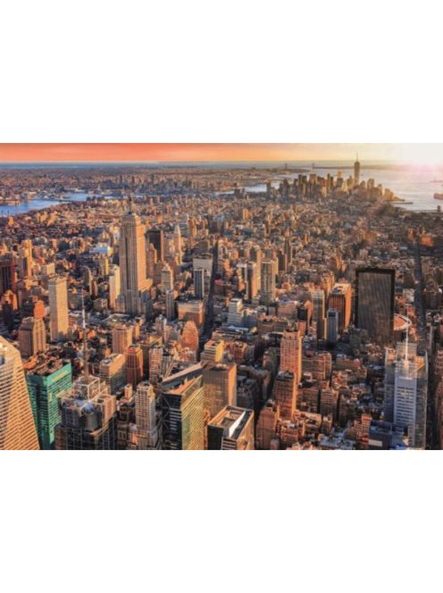 New York naplemente 1000 db-os puzzle - Clementoni