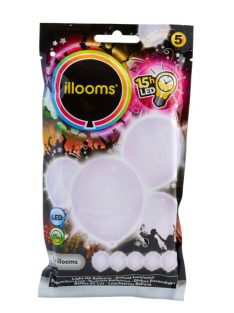 Illooms LED lufi - Fehér színű 5 db-os