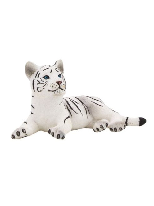 Mojo Fehér tigris kölyök fekvő figura
