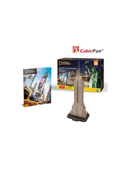 3D puzzle City Travel New York, Empire State building - 66 db 