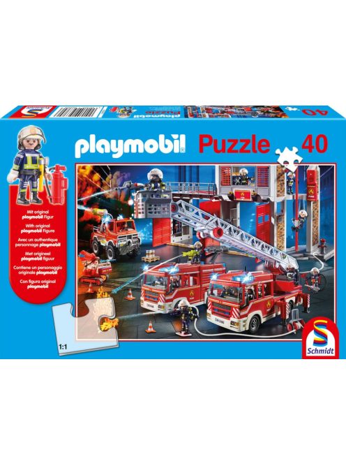Playmobil, Firebrigade, 40 db (56380) Feuerwehr, 40 db (56380)