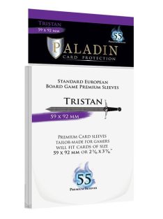   Paladin card sleeves Tristan (59 mm x 92 mm) kártyavédõ fólia (59 mm x 92 mm)