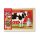 Melissa & Doug, fa kézségfejlesztő játék, puzzle, farm állatai