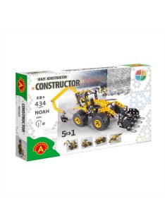   Alexander Toys Constructor Pro - Noah kotró, markolü traktor építőjáték