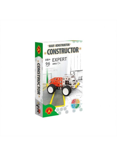 Alexander Toys Constructor - Expert platós teherautó építőjáték