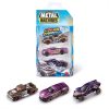 Metal Machines színváltós fém kisautó csomag, 3 db-os, 1. sorozat - többféle