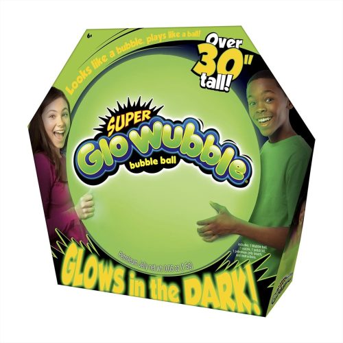 Világító Super Glo Wubble, 75 cm - zöld
