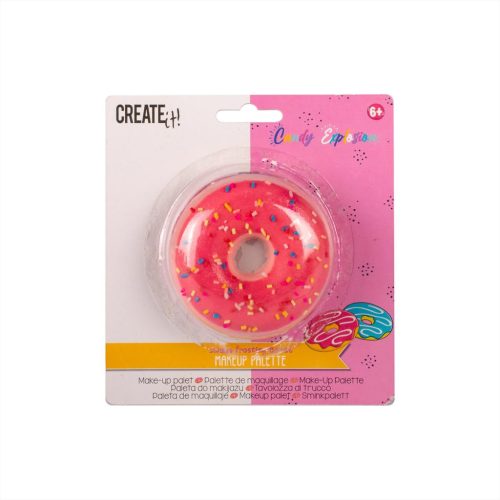 Canenco Create It! Candy sminkpaletta fánkban - rózsaszín